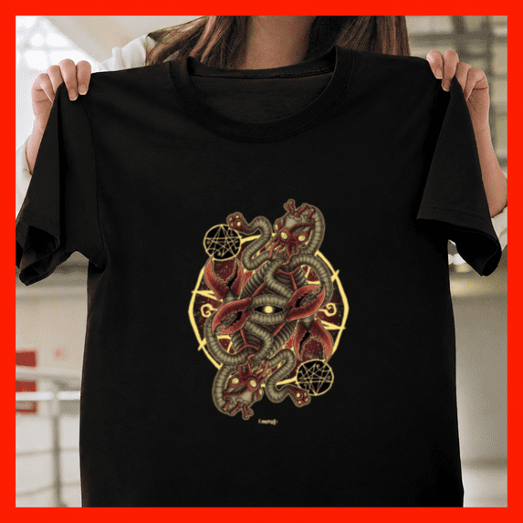 Lovecraft Great Race of Yith Eldritch Monster Cosmic Sci Unisex T-Shirt ...