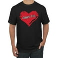 thumbnail image 1 of Loved John 3:16 Bible Verse Christian Inspirational/Christian Men's Graphic T-Shirt, Black, Small, 1 of 3