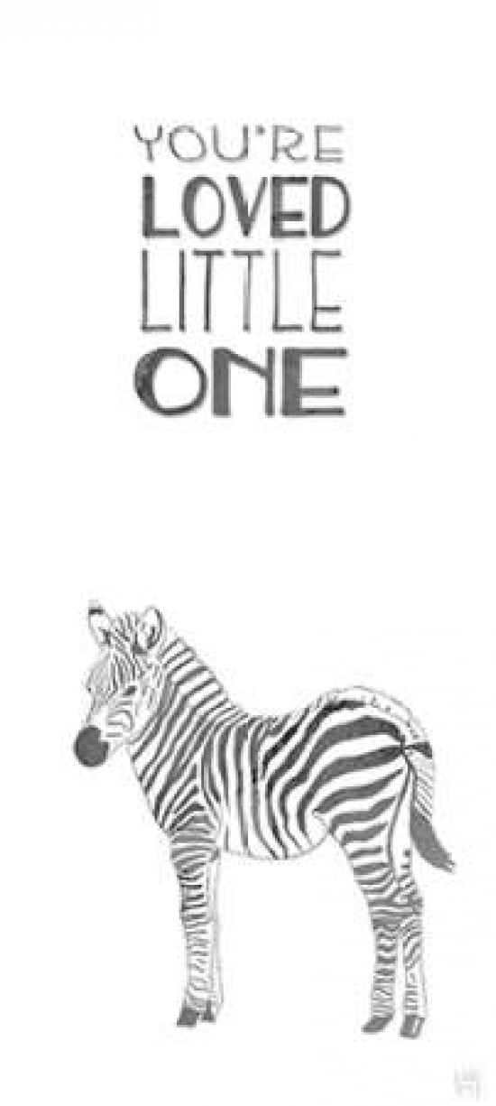 Loved Little One Canvas Art - Aubree Perrenoud (24 x 48)