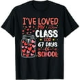 thumbnail image 1 of Loved My Class for 67 Days of School Valentines Day Teacher T-Shirt Shirts, 1 of 3