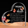thumbnail image 1 of Loved One In Heaven Sign for Loss of Loved One, Sympathy Memorial Gifts for Loss Keepsake, In Memory of Loved One Sign, Grief Bereavement Remembrance Plaque Decor, 1 of 6