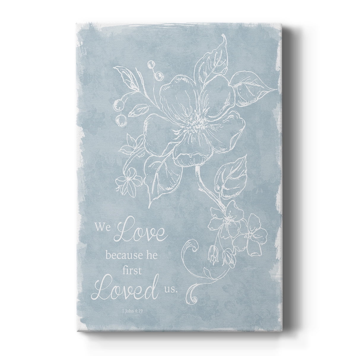 Loved Us First Premium Gallery Wrapped Canvas - Ready to Hang