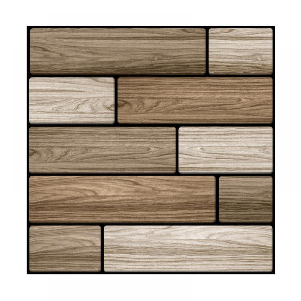 Lovegab 1pcs 3D PVC Tile Wallpaper Stickers,Marble Decorative Wall Stickers Peel Stick Splash-proof 3D Wall Panel Living Room Decoration