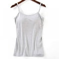 thumbnail image 1 of Lovegab Womens Camisole with Built in Bra Adjustable Strap Camis Spaghetti Strap Tank Tops, 1 of 7