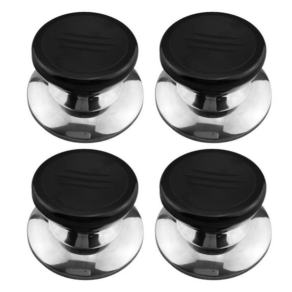 Lovehome 4 Easy-To-Mount Replacement Knobs For Pan Lids, Pots And Aans