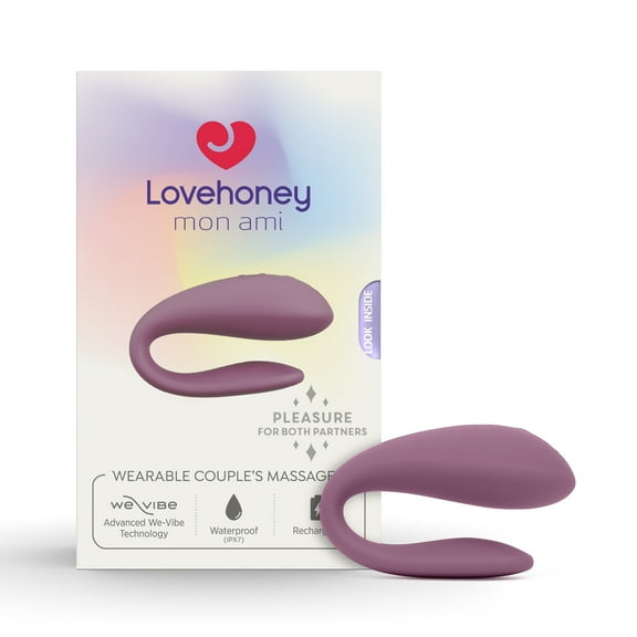 Lovehoney Mon Ami Wearable Couple's Massager, Mauve