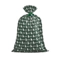 thumbnail image 1 of Loveinside Jumbo Large Plastic Gift Bag, Christmas Design Plastic Bag with Tag and Tie for Holiday - 56" x 36", 1 Pcs - Green Reindeer, 1 of 4