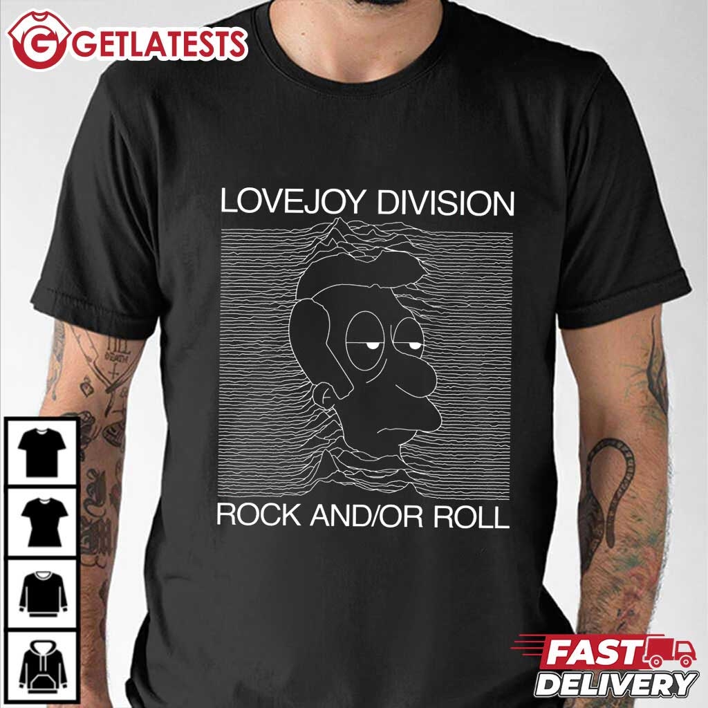 Lovejoy Division x the Simpsons TShirt