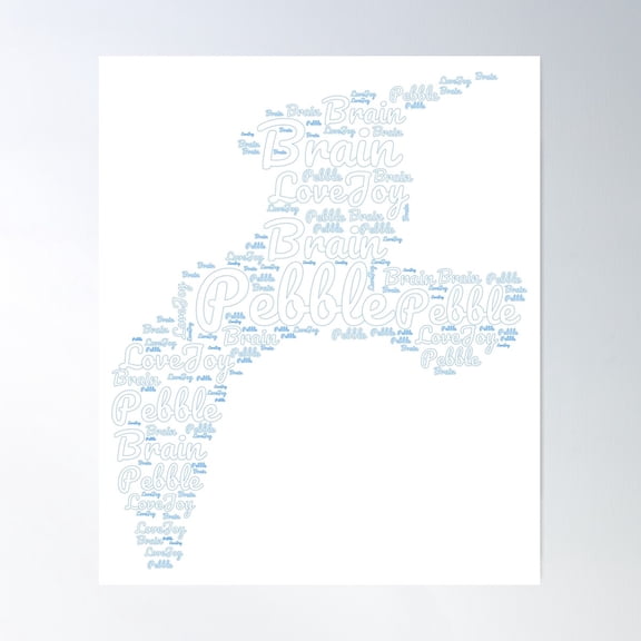 Lovejoy Poster Wall Art, Modern Wall Decor For Living Room Bedroom, 8x12 UNFRAMED