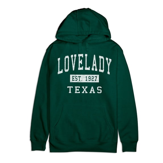 Lovelady Texas Classic Established Premium Cotton Hoodie