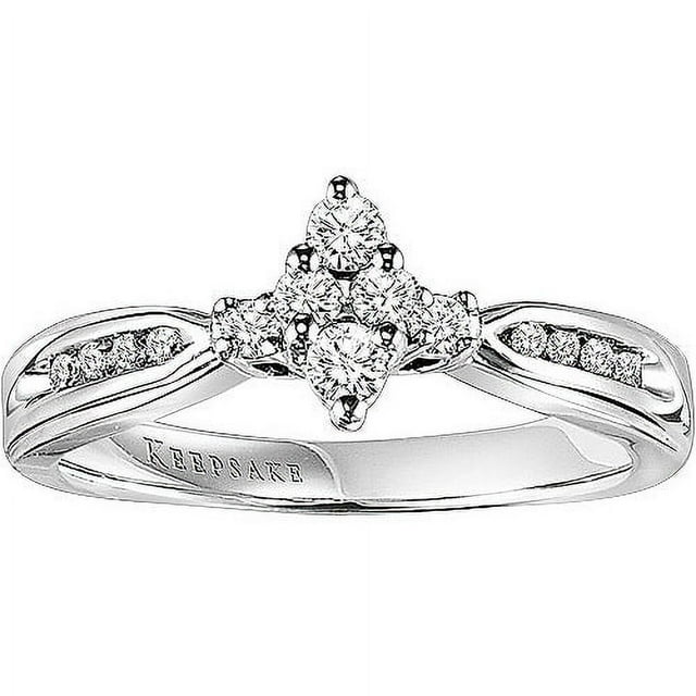 Lovelight 1/4 Carat T.W. Certified Diamond 10kt White Gold Ring