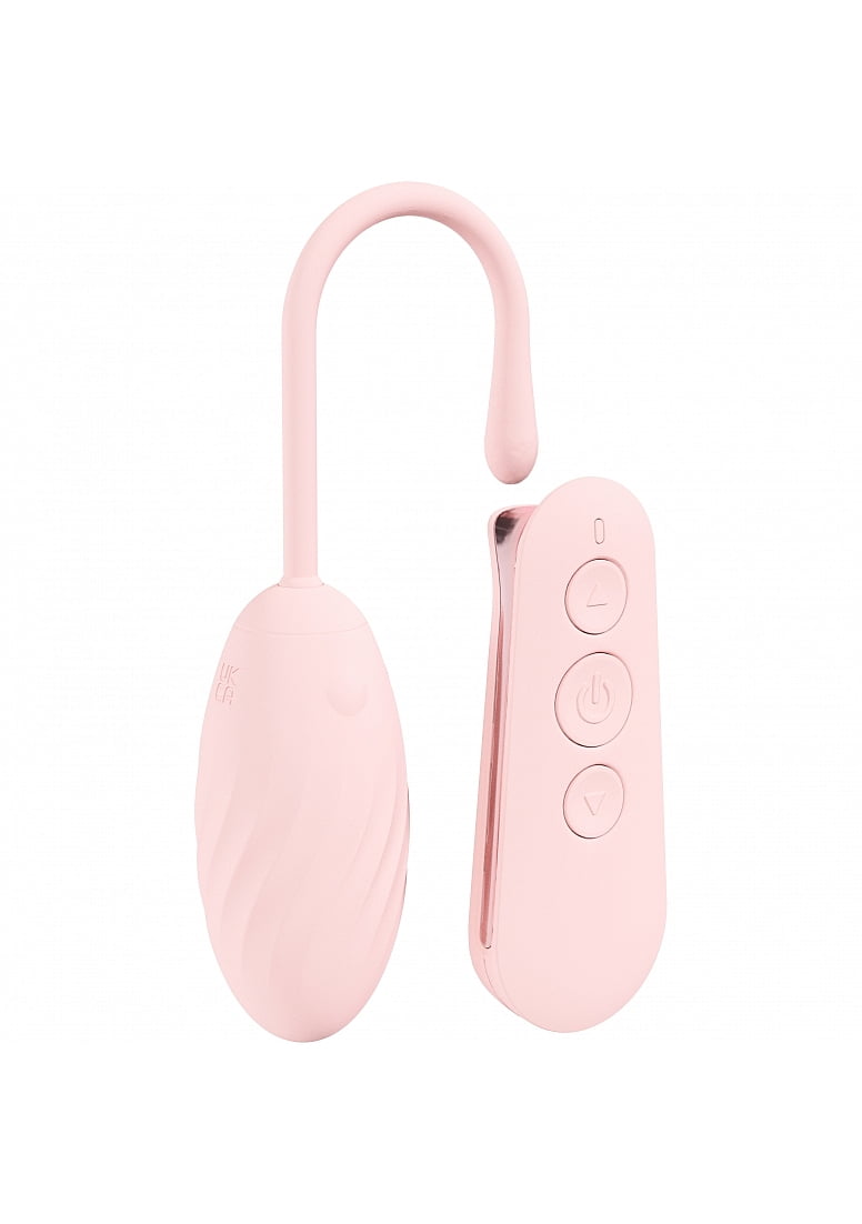 Loveline Felicite 10 Function Silicone Rechargeable Egg G-Spot Vibrator  with Remote Control, Pink - Walmart.com