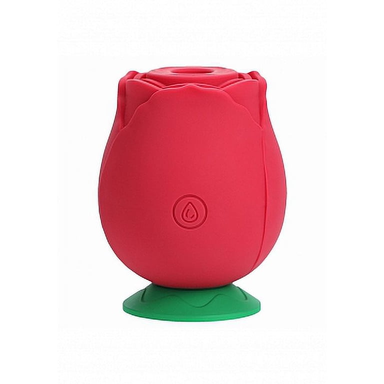 Loveline The Rose 10 Speed Suction Vibrator, Red - Walmart.com