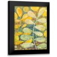 thumbnail image 1 of Lovell, Kathrine 12x14 Black Modern Framed Museum Art Print Titled - Rising Green II, 1 of 5