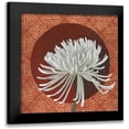 thumbnail image 1 of Lovell, Kathrine 15x15 Black Modern Framed Museum Art Print Titled - Morning Chrysanthemum III, 1 of 5