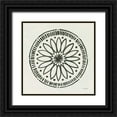 thumbnail image 1 of Lovell, Kathrine 15x15 Black Ornate Wood Framed with Double Matting Museum Art Print Titled - Kami VIII, 1 of 4