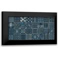 thumbnail image 1 of Lovell, Kathrine 18x11 Black Modern Framed Museum Art Print Titled - Adire VI Cream, 1 of 5
