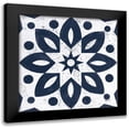 thumbnail image 1 of Lovell, Kathrine 20x20 Black Modern Framed Museum Art Print Titled - Blue and White Tile I, 1 of 5