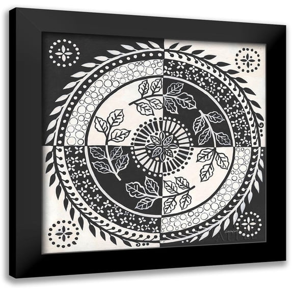 Lovell, Kathrine 20x20 Black Modern Framed Museum Art Print Titled - Hemma II BC