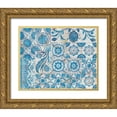 thumbnail image 1 of Lovell, Kathrine 24x20 Gold Ornate Wood Framed with Double Matting Museum Art Print Titled - Istanbul Tiles, 1 of 4