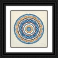 thumbnail image 1 of Lovell, Kathrine 26x26 Black Ornate Wood Framed with Double Matting Museum Art Print Titled - Solara II, 1 of 4