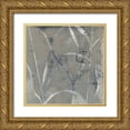 thumbnail image 1 of Lovell, Kathrine 26x26 Gold Ornate Wood Framed with Double Matting Museum Art Print Titled - In the Garden II Gray, 1 of 4