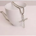 thumbnail image 1 of Lovelords Fast and Furious Movies Actor Dominic Toretto Rhinestone Cross Crystal Pendant 14K Yellow Gold Chain Necklace Men Jewelry Clavicle Necklaces, 1 of 6