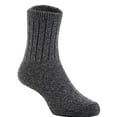 thumbnail image 1 of Lovely Annie Baby Toddler Children 6 Pairs Wool Tube Socks Solid 4Y-6Y(Dark Gray), 1 of 3