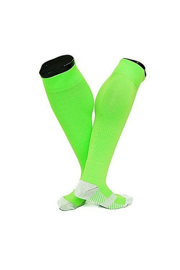 Big Boy's 1 Pair Knee High Sports Socks Size L/XL XL0021-01Green