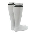 thumbnail image 1 of Lovely Annie Boys' 1 Pair Knee High Sports Socks for Baseball/Soccer/Lacrosse 002 S White, 1 of 3
