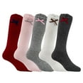 thumbnail image 1 of Lovely Annie Girl's 5 Pairs Fashion Knee-High Cotton Socks Butterfly Knot AJH0506 Size 2Y-5Y(Assorted), 1 of 4