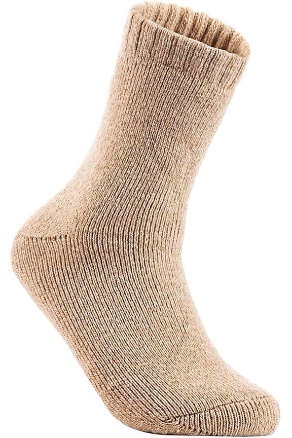 Men's 1 Pair Extra Thick Wool Socks Solid Size 8-11