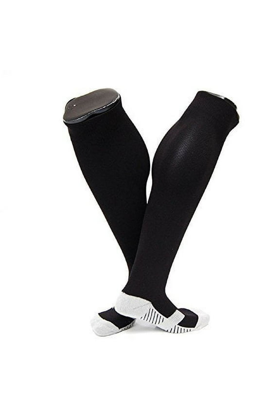 Men's 1 Pair Knee High Sports Socks Size M XL0021-03Black