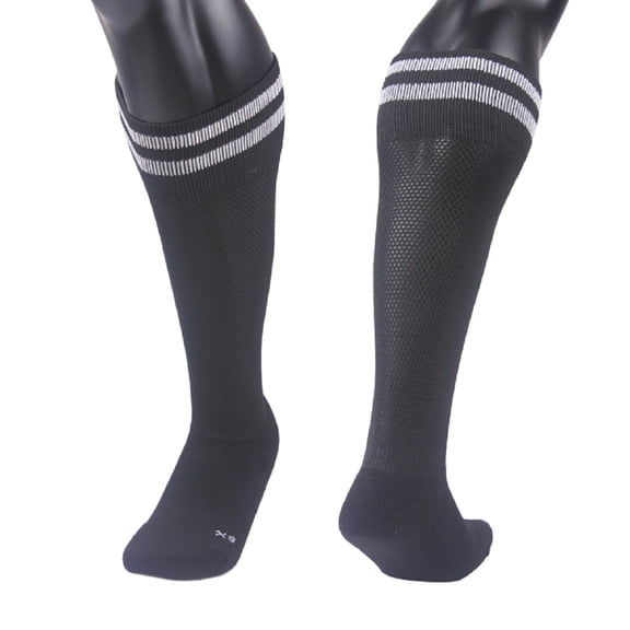 Lovely Annie Unisex Children 1 Pair Knee High Sports Socks for Baseball/Soccer/Lacrosse XSBlack