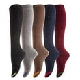 thumbnail image 1 of Lovely Annie Women's 4 Pairs Cute Knee High Cotton Socks., 1 of 8