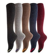 HENNY RUE Lovely Annie Women's 4 Pairs Cute Knee High Cotton Socks.