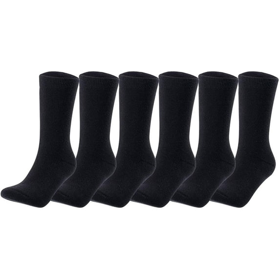 Lovely Annie Women's Wool Crew Socks - Sweat, Strong and Soft Socks HRL-1802-W