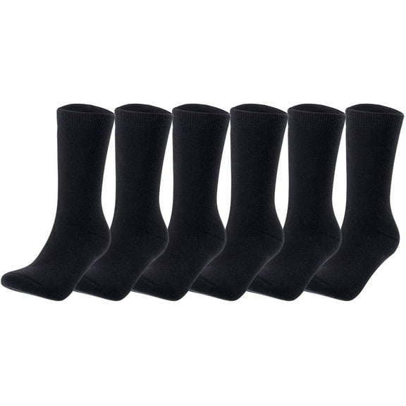 Lovely Annie Women's Wool Crew Socks - Sweat, Strong and Soft Socks HRL-1802-W