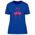 thumbnail image 1 of Lovely Art Flamingo Couple Tee Women's -Image by Shutterstock, 1 of 2