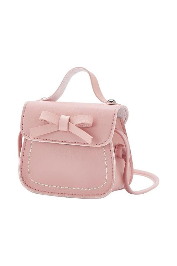 Lovely Baby Girls Mini Messenger Bag Cute Bow Kids Baby Purses Children Handbags Shoulder Bags