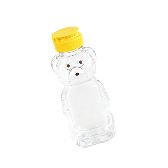 Lovely Bear Designs Plastic Drink Bottle with Easy Grip Handle for Kids Snacks and Beverages