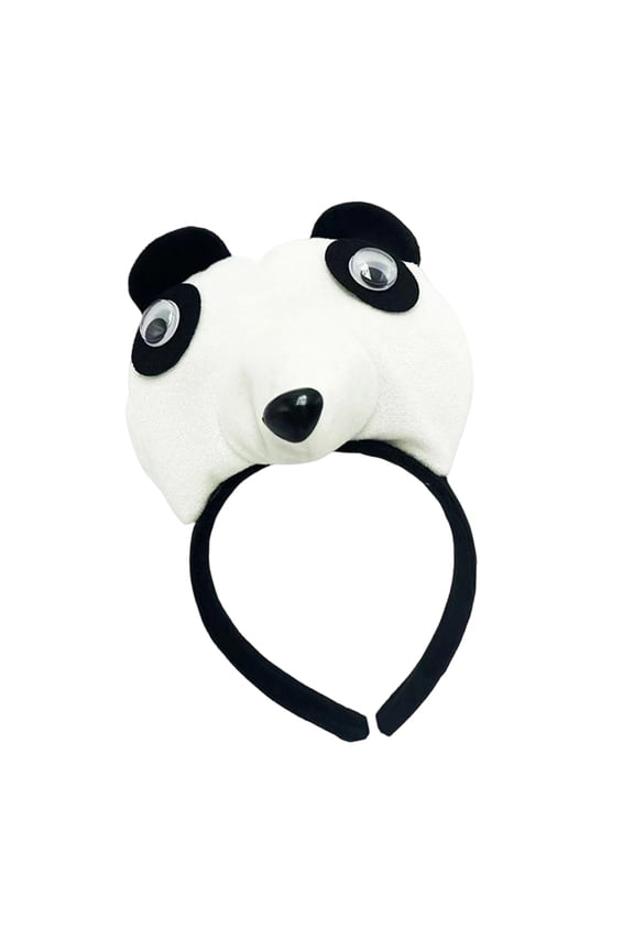 Lovely Bear Ears Hair Accessory Soft Stretchy Headband Soft Plush Headdress Hair Hoop For Costumes