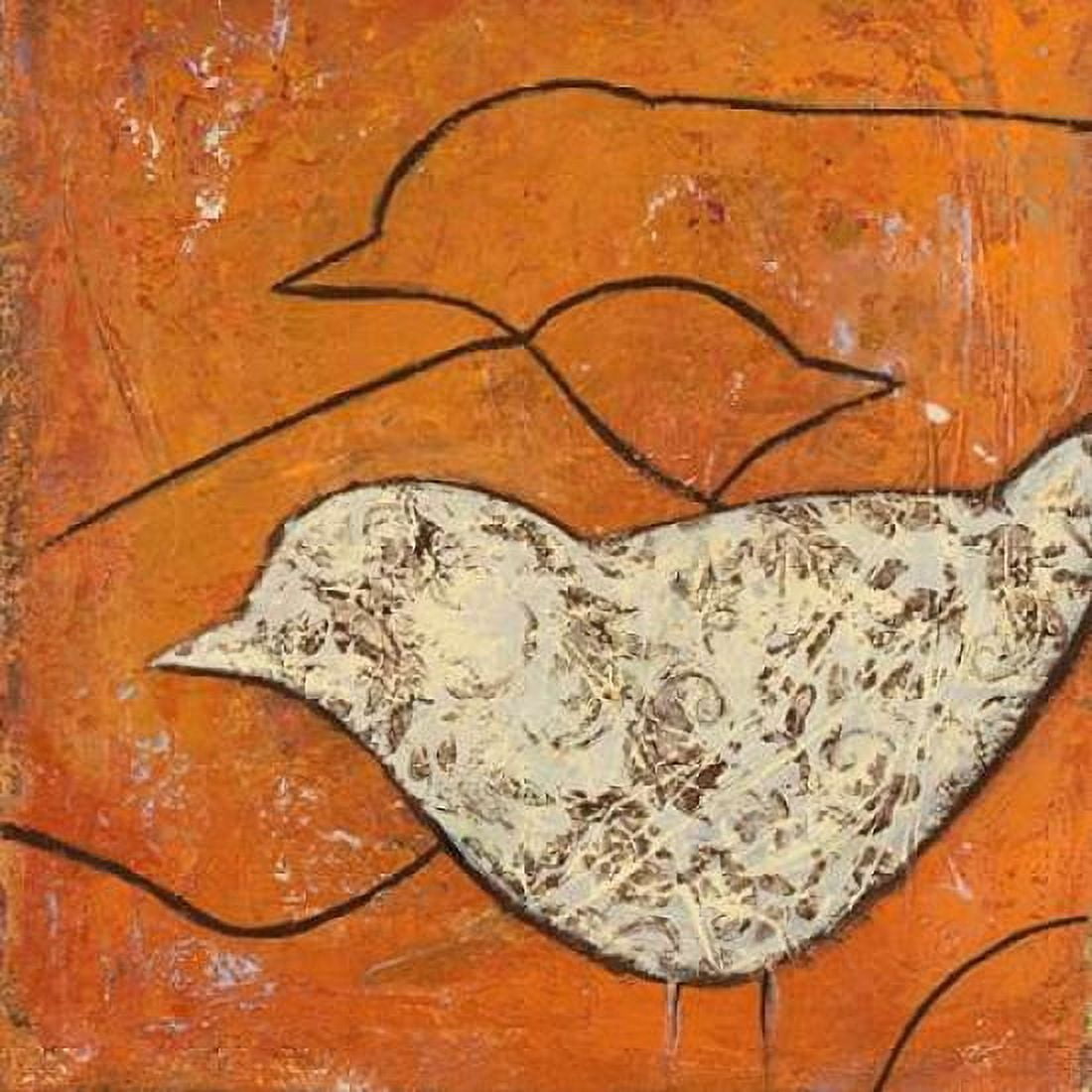 Lovely Birds II Canvas Art - Patricia Pinto (24 x 24)