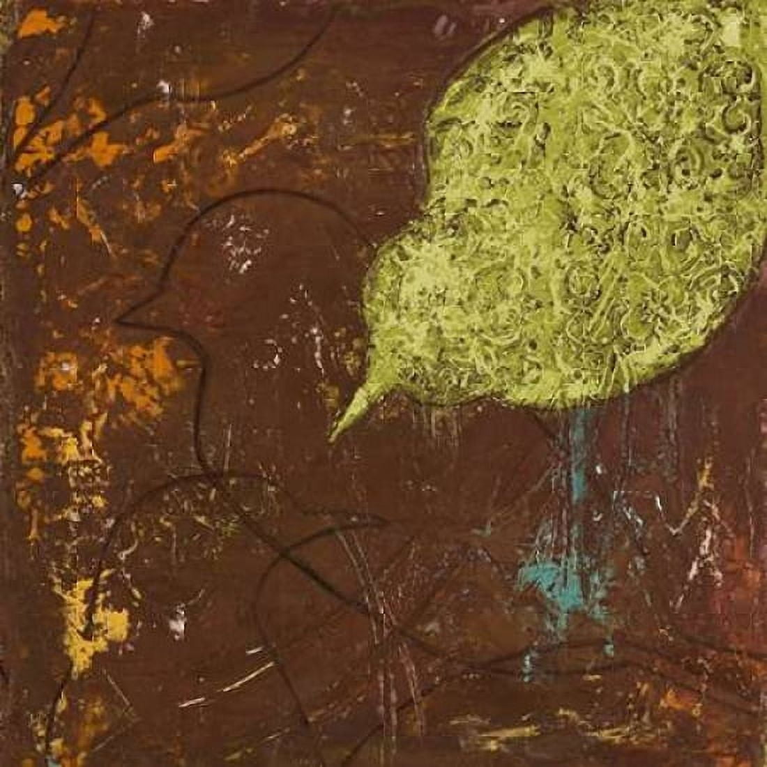 Lovely Birds III Canvas Art - Patricia Pinto (24 x 24)