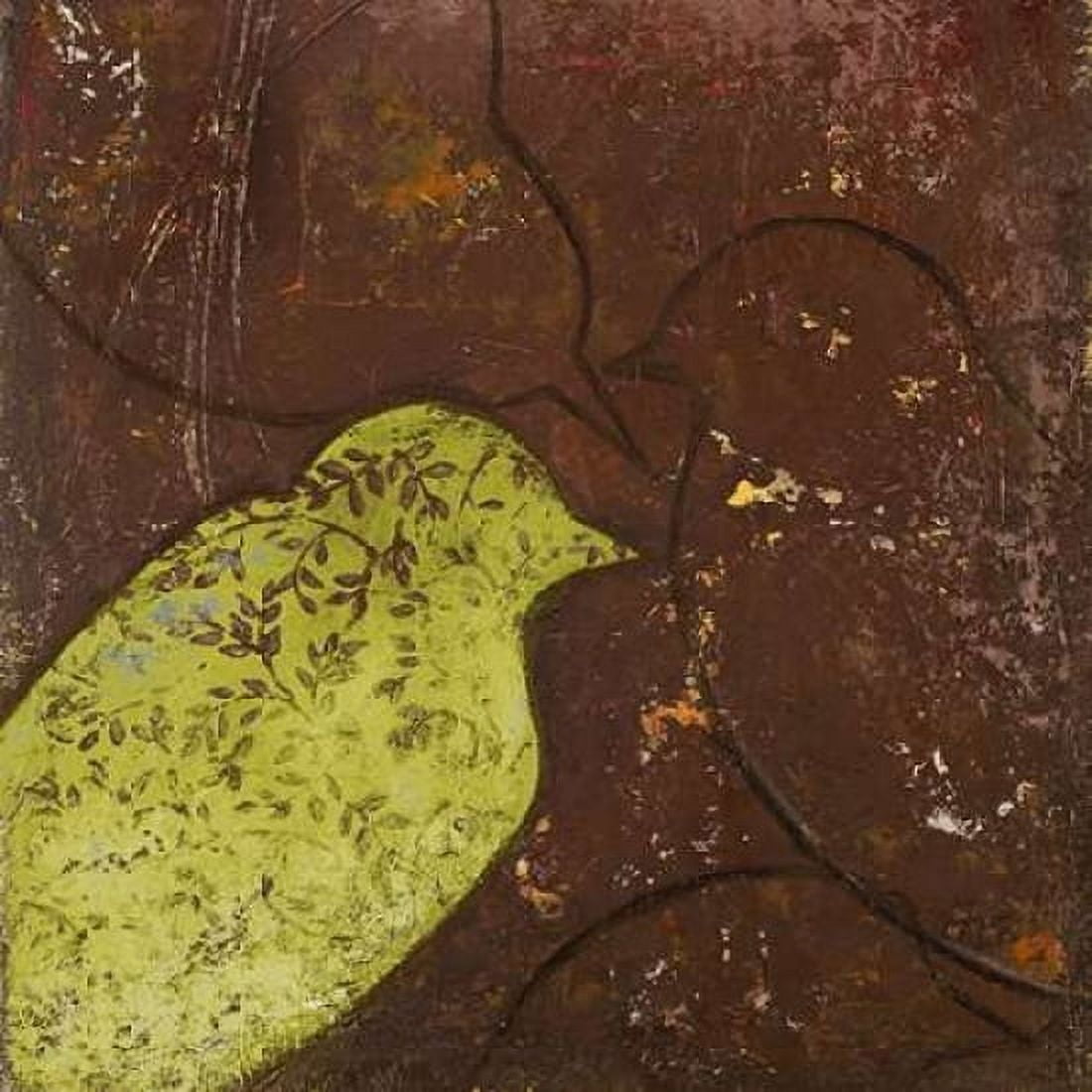 Lovely Birds V Canvas Art - Patricia Pinto (24 x 24)
