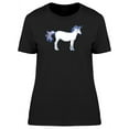 thumbnail image 1 of Lovely Blue Hair Unicorn Tee Women's -Image by Shutterstock, 1 of 2