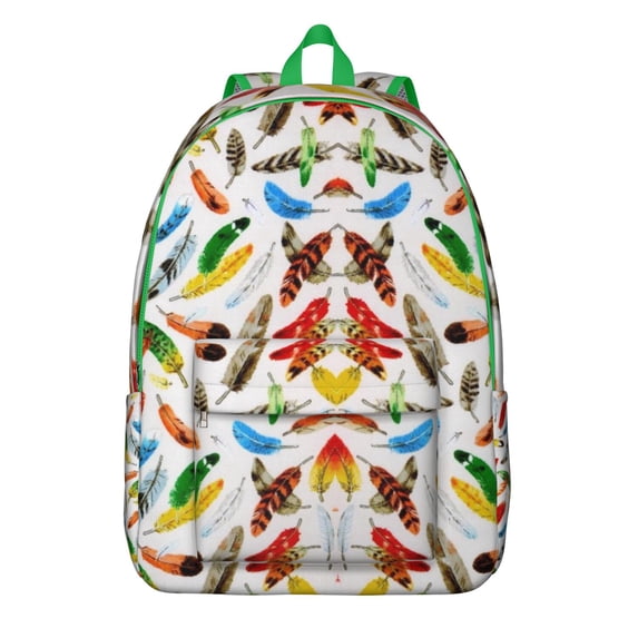 Lovely Bohemian-Style Backpack: Practical and Featuring a Front Pocket, Suitable for University, Work, Travel; a Thoughtful Bohemian Gift for Friends and Family.