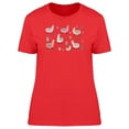 thumbnail image 1 of Lovely Boho Colorful Llamas Tee Women's -Image by Shutterstock, 1 of 2