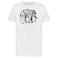 thumbnail image 1 of Lovely Boho Ethnic Elephant T-Shirt Men -Image by Shutterstock, Male 4X-Large, 1 of 2