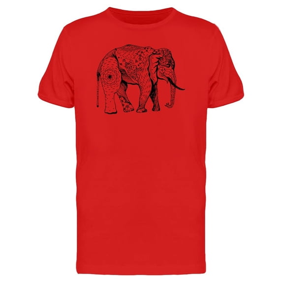 Lovely Boho Ethnic Elephant Tee Men's -Image by Shutterstock